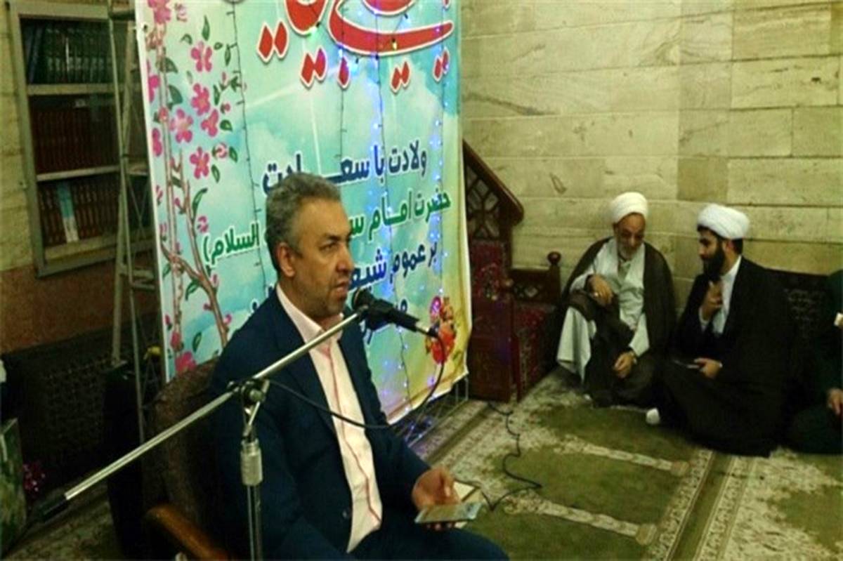 مراسم جشن اعیاد شعبانیه در مساجد شهرری برگزار شد