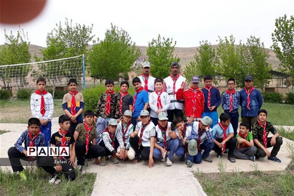 اردوی شهرستانی سازمان دانش آموزی شیروان برگزارشد