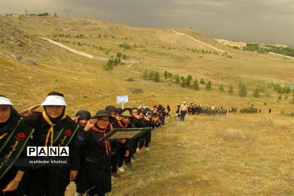 اردوی ارزیابی تشکیلاتی پیشتازان سازمان دانش آموزی ناحیه هفت مشهد