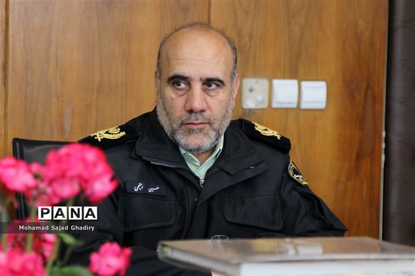 دیدار سردار رحیمی با معلمان نمونه شهر تهران