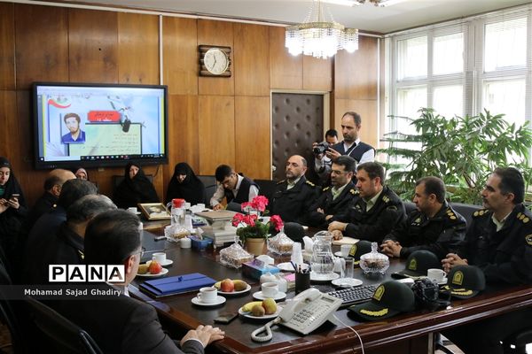 دیدار سردار رحیمی با معلمان نمونه شهر تهران