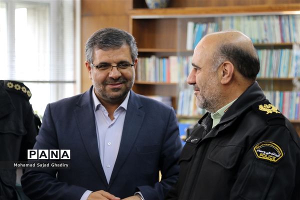 دیدار سردار رحیمی با معلمان نمونه شهر تهران