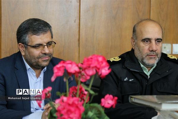 دیدار سردار رحیمی با معلمان نمونه شهر تهران