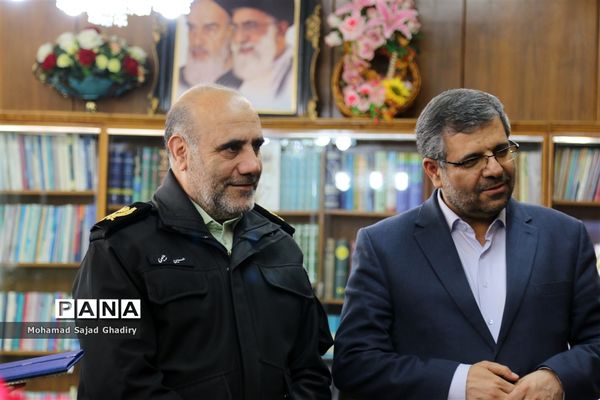 دیدار سردار رحیمی با معلمان نمونه شهر تهران