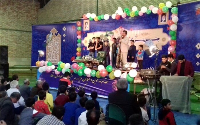 برگزاری جشن بزرگ علمداران انتظار در شهرستان فیروزکوه