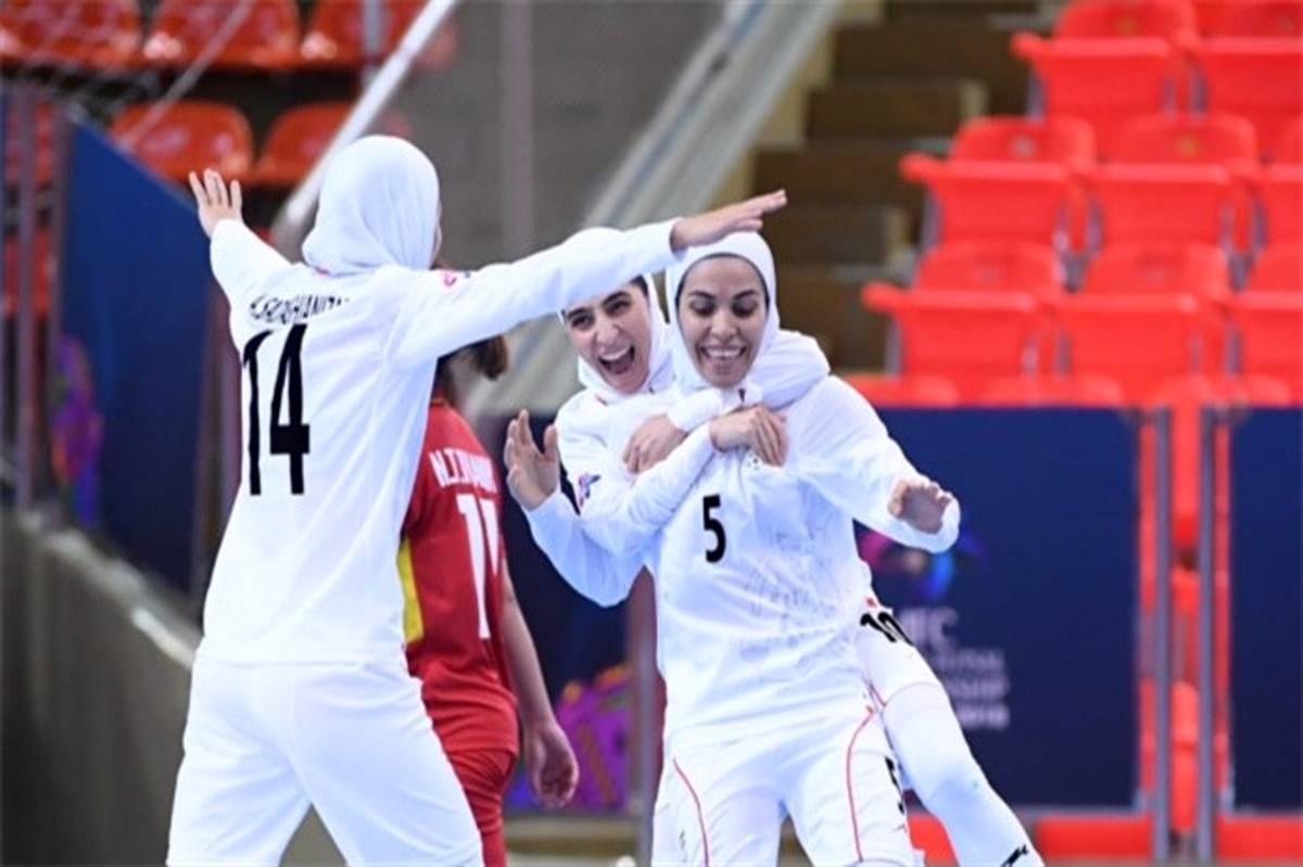 فوتسال جام ملت‌های زنان آسیا؛ دختران ایران با جشنواره گل فینالیست شدند