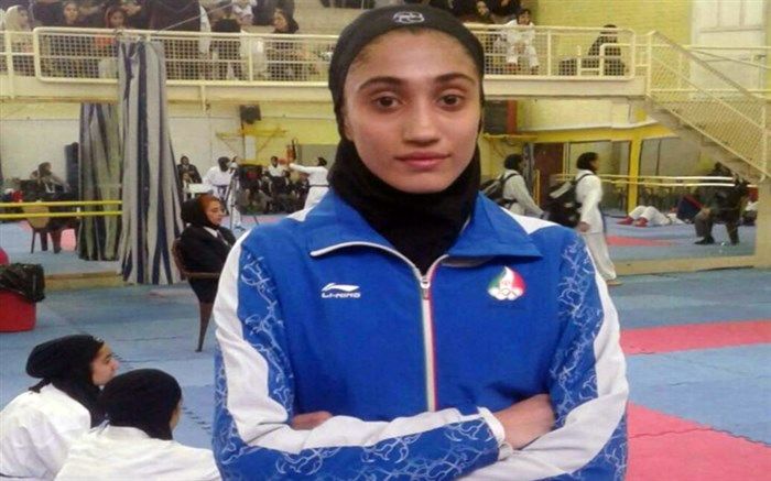 کاراته قهرمانی نوجوانان آسیا؛ اولین طلای ایران به معصومه محسنیان رسید