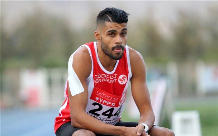 علی خدیور قهرمان دوی 400 متر جایزه بزرگ امارات شد