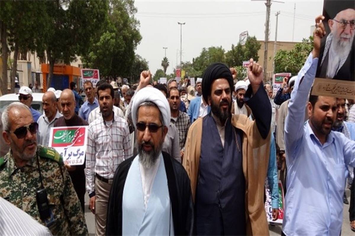 راهپیمایی ضداستکباری در نقاط مختلف استان بوشهر برگزار شد