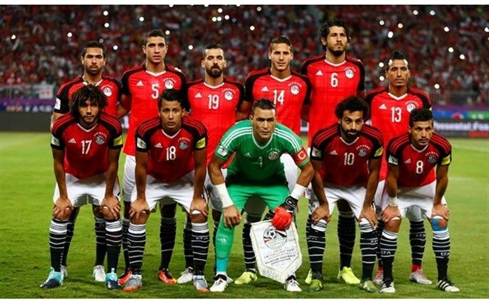 لیست 29 نفره تیم ملی مصر برای حضور در جام جهانی 2018