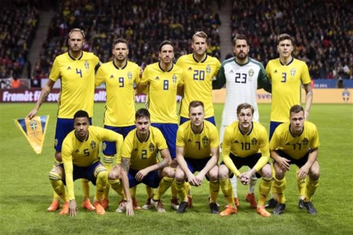 لیست نهایی تیم ملی سوئد برای حضور در جام جهانی