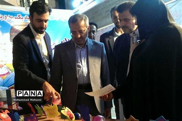 حضورعلیرضا کاظمی معاون پرورشی و فرهنگی وزارت آموزش و پرورش در نمایشگاه قرآن کریم