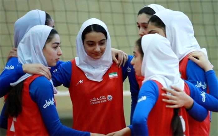 والیبال قهرمانی دختران نوجوان آسیا؛ دختران ایران گام اول را محکم برداشتند