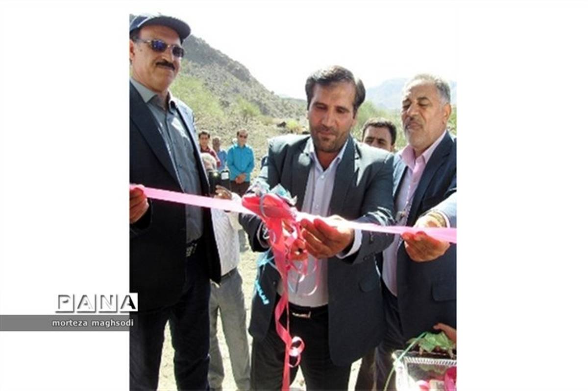 مدرسه 2 کلاسه خیر ساز عشایری در بخش اسفندقه شهرستان جیرفت افتتاح شد
