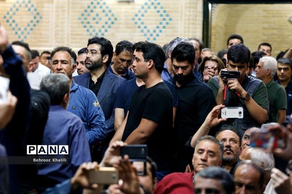 مراسم ترحیم «ناصر ملک مطیعی»
