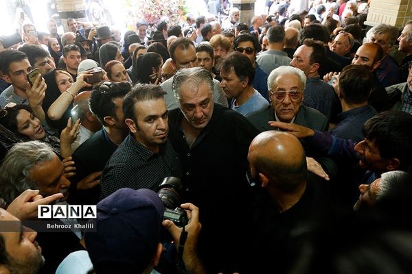 مراسم ترحیم «ناصر ملک مطیعی»
