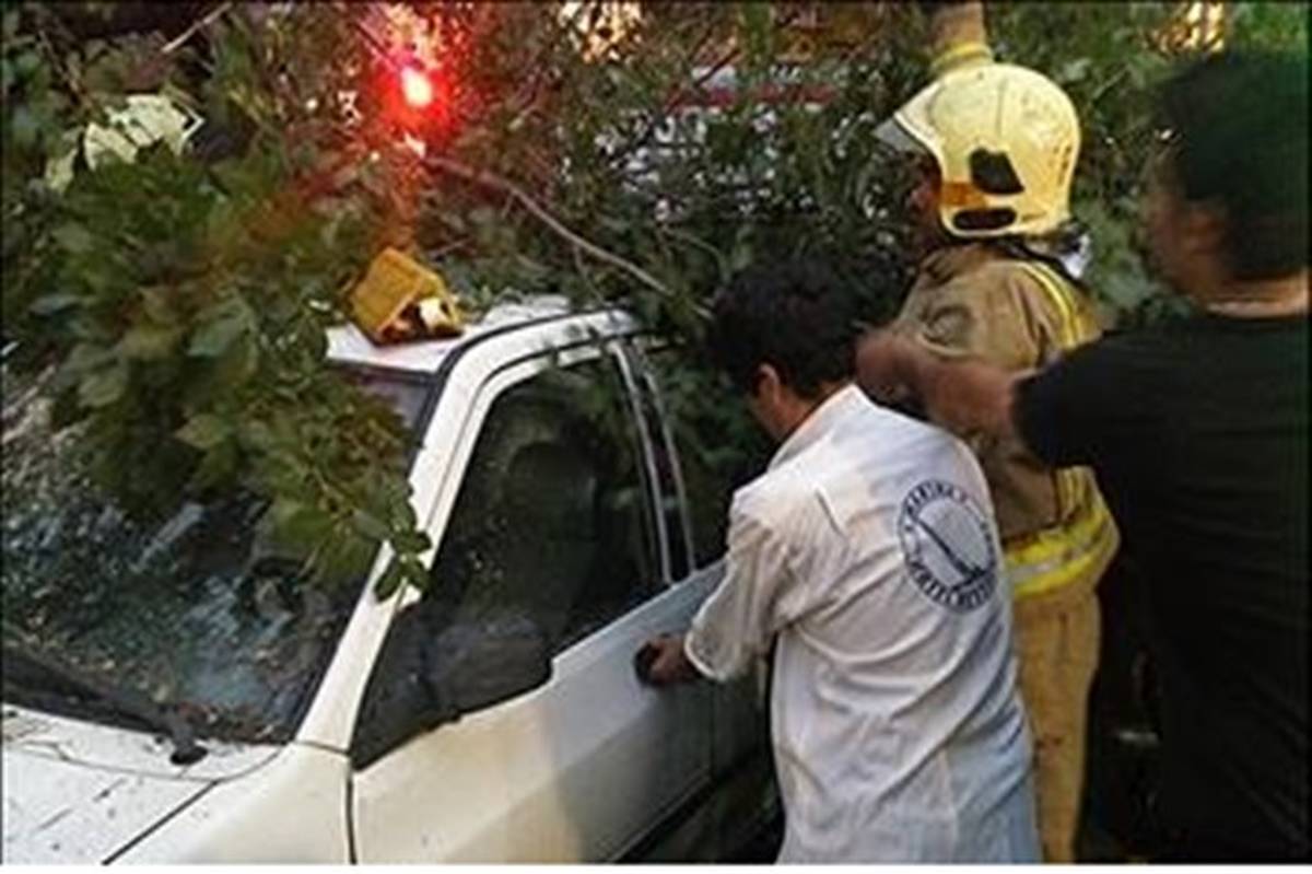 هشدار آتش‌نشانی درباره وقوع طوفان و صاعقه در تهران