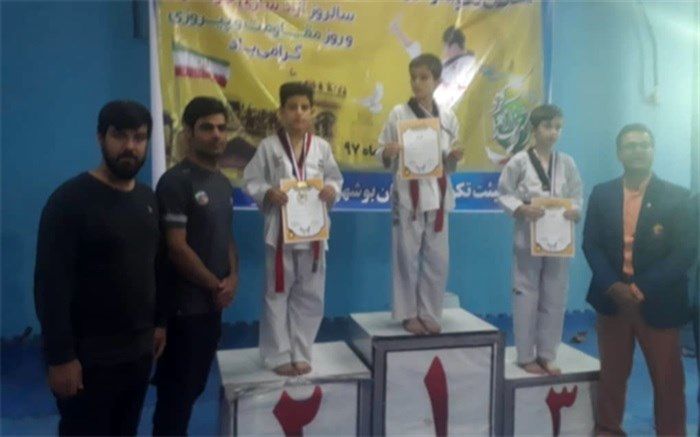 کسب مقام دوم  مسابقات تکواندو استان توسط دانش آموز عباس نجدی