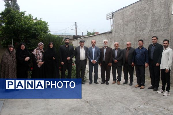 دیدار با مدیران سابق آموزش و پرورش گلوگاه به مناسبت هفته معلم