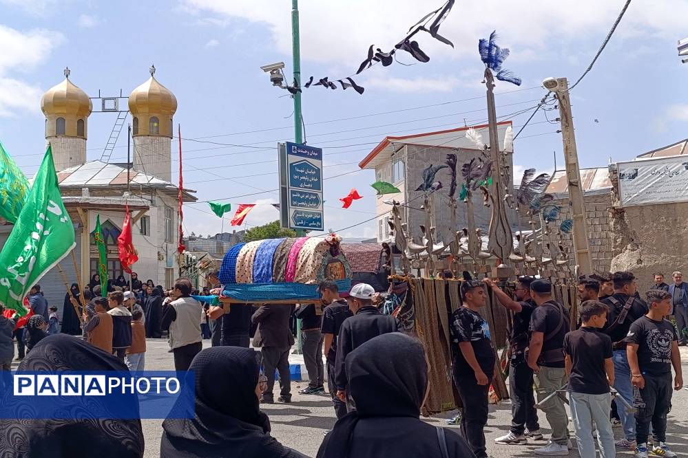آیین عزاداری عاشورای حسینی در خوجین شهرستان خلخال