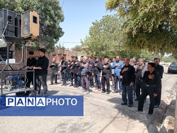 پیاده‌روی جاماندگان اربعین در شهر‌ رباطسنگ؛ دل‌هایی که از راه دور به کربلا رسیدند