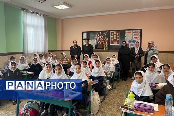 بازدید از مدارس ملارد جهت تأکید بر بهداشت و تجهیزات ورزشی