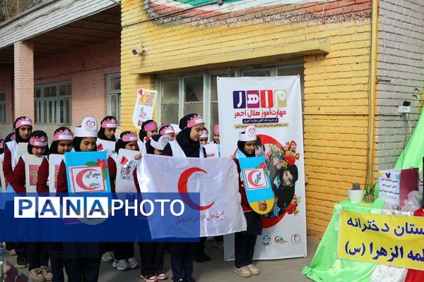 برگزاری آیین آغازین «طرح ماهر» در دبستان فاطمه‌الزهرا(س) چناران