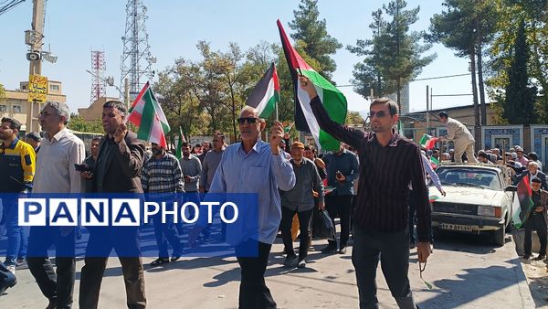 حضور پرشور مردم کهگیلویه و بویراحمد در راهپیمایی «بشارت نصر» در حمایت از مقاومت اسلامی