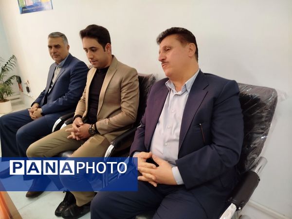حضور مدیرکل امور مدارس سما شهرستان کاشمر در دبیرستان پسرانه متوسطه اول غیر دولتی سما 