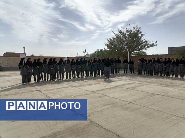 المپیاد ورزشی درون مدرسه ای در دبیرستان حاج مهدی روحانی خلیل آباد 