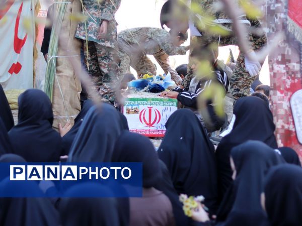 تشییع شهدای گمنام در جاجرم