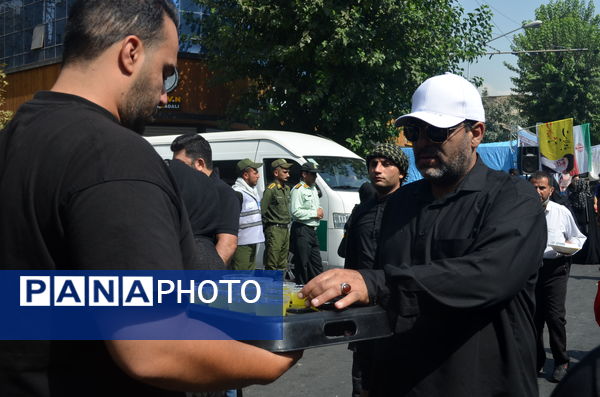 تجمع بزرگ جاماندگان اربعین در تهران