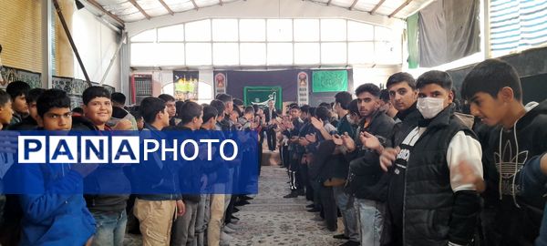  مراسم عزاداری وفات حضرت ام البنین در هنرستان محمودیه خیامی 11