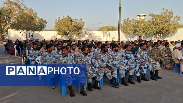 مراسم بزرگداشت سوم خرداد و شهدای عملیات بیت المقدس در جزیره بوموسی 