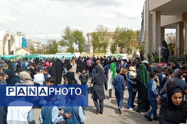 جشنواره غذا و صنایع دستی در دبستان امام حسن (ع) مصلی نژاد