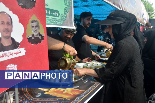 تجمع بزرگ جاماندگان اربعین در تهران