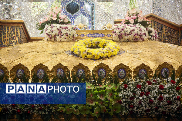 مراسم گل آرایی حرم حضرت معصومه(س) و جشن سالروز ورود ایشان به قم