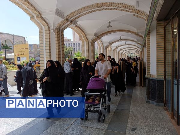 مراسم پیاده‌روی جاماندگان اربعین در مشهد