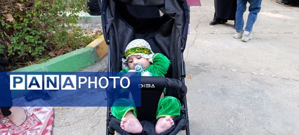 مراسم شیرخوارگان حسینی در آشخانه 