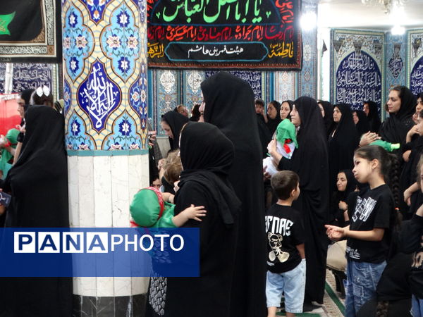 همایش شیرخوارگان حسینی در شهر گهرو
