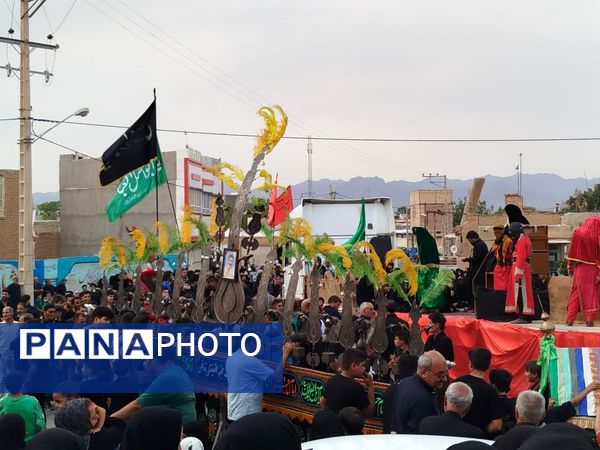 حرکت دسته بنی اسد در روستای فدافن