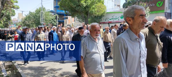 راهپیمایی جمعه‌های خشم و نصر همزمان با سراسر کشور در شیروان