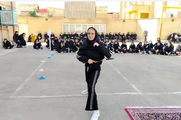 برگزاری المپیاد ورزشی در دبیرستان حضرت مریم(س) قم