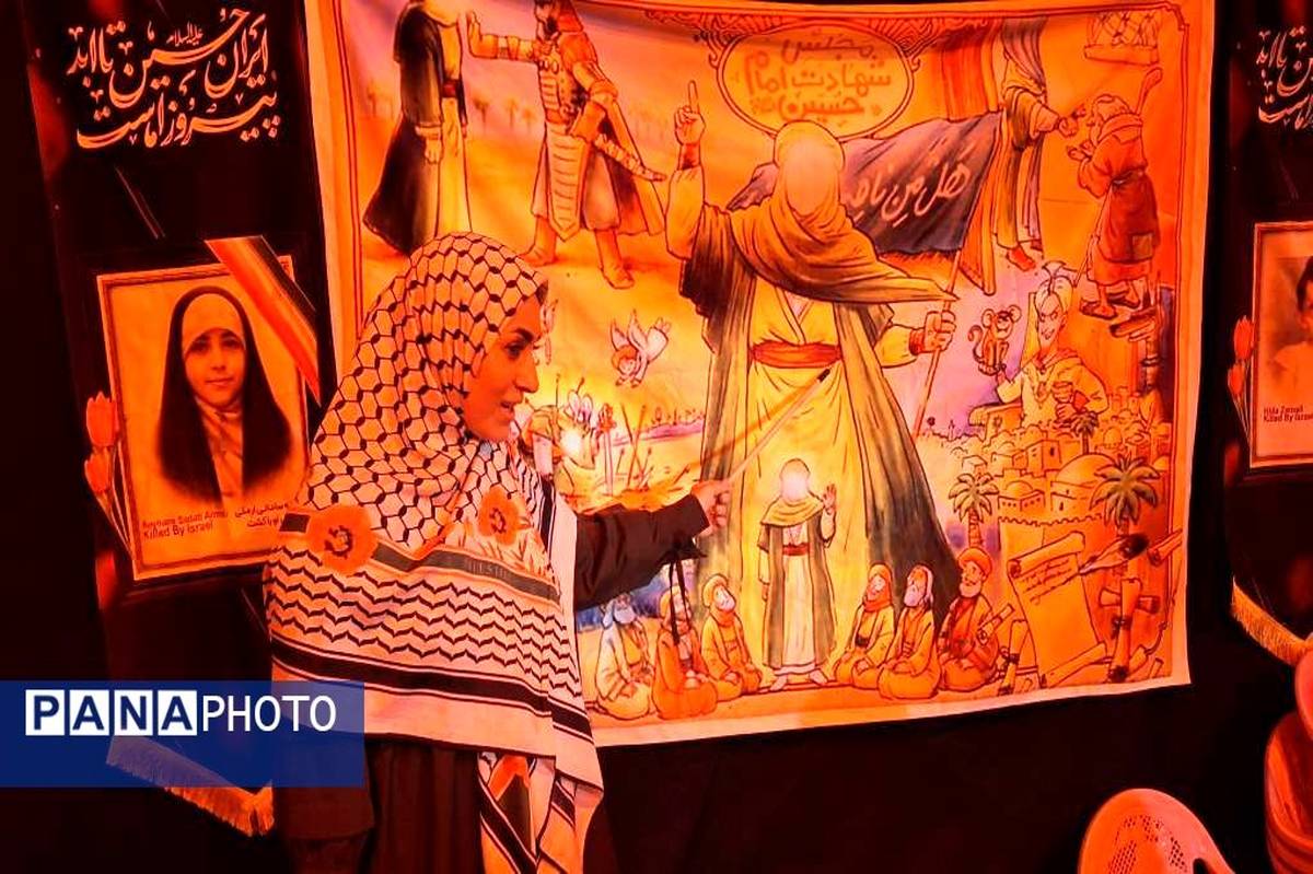 فرهنگیان با افتخار در مسیر امام حسین (ع) خدمت میکنند