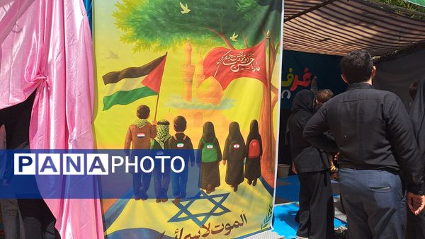 مواکب فرهنگی و پذیرایی در روز اربعین در امامزاده محروق و ابراهیم نیشابور 