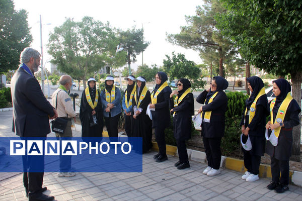 اردوی یک روزه بصیرت، مهارت، هویت ویژه پیشتازان سازمان دانش‌آموزی در سمنان
