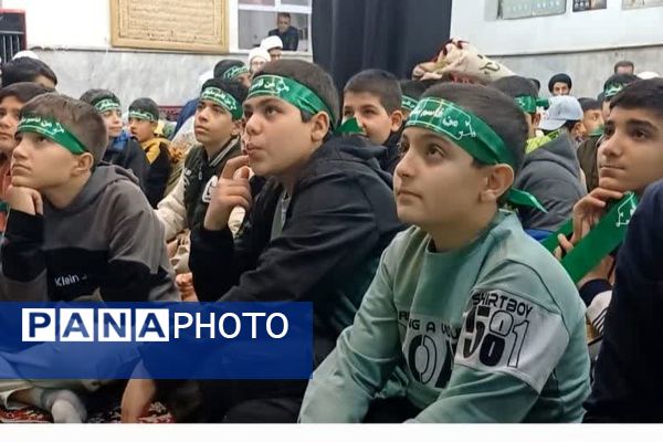 اعتکاف دانش‌آموزی در زرقان