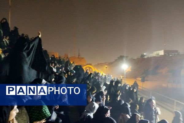 ورود کاروان راهیان نور دختران پیشوا به سرزمین حماسه