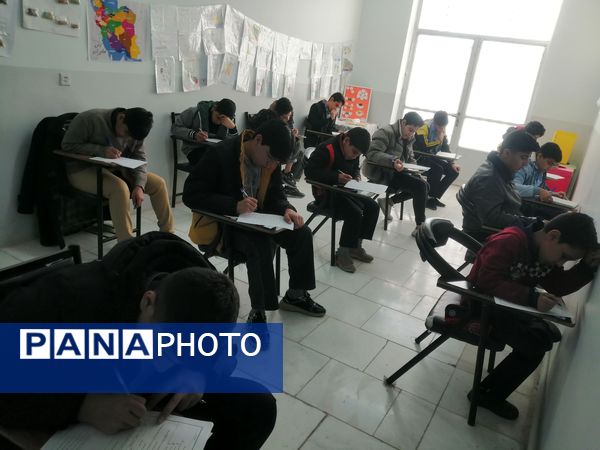 امتحانات نوبت اول در شهرستان‌های خلیل آباد و کاشمر