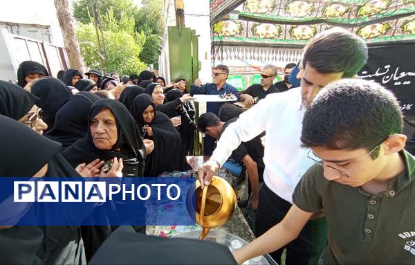 تجمع عاشقان حسینی در پیاده‌روی جاماندگان اربعین 